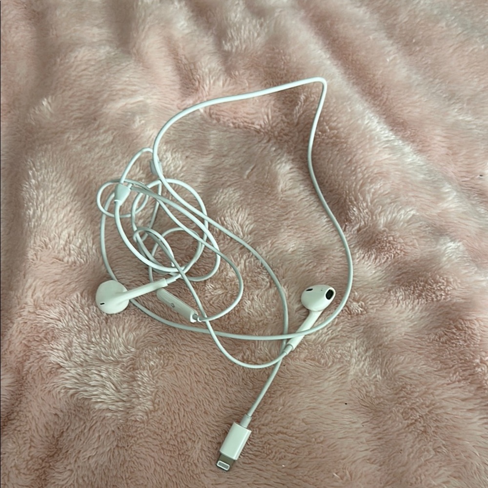 Apple White Earbud Headphones